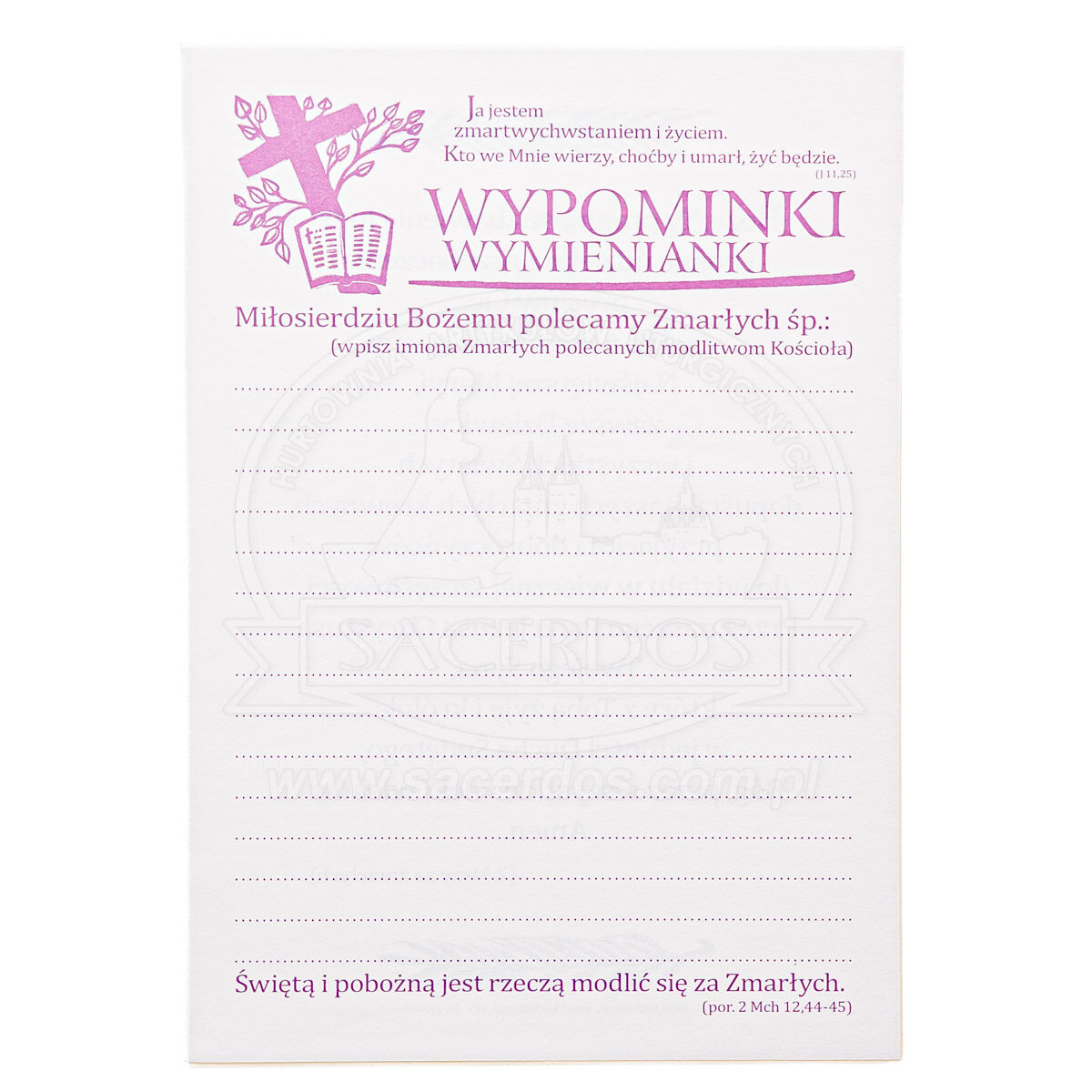 Kartki na wypominki - obrazek 1