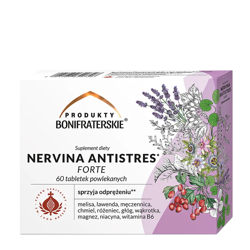 Wiz_827x827-Nervina NERVINA ANTISTRES FORTE 60 tabletek powlekanych - obrazek 1