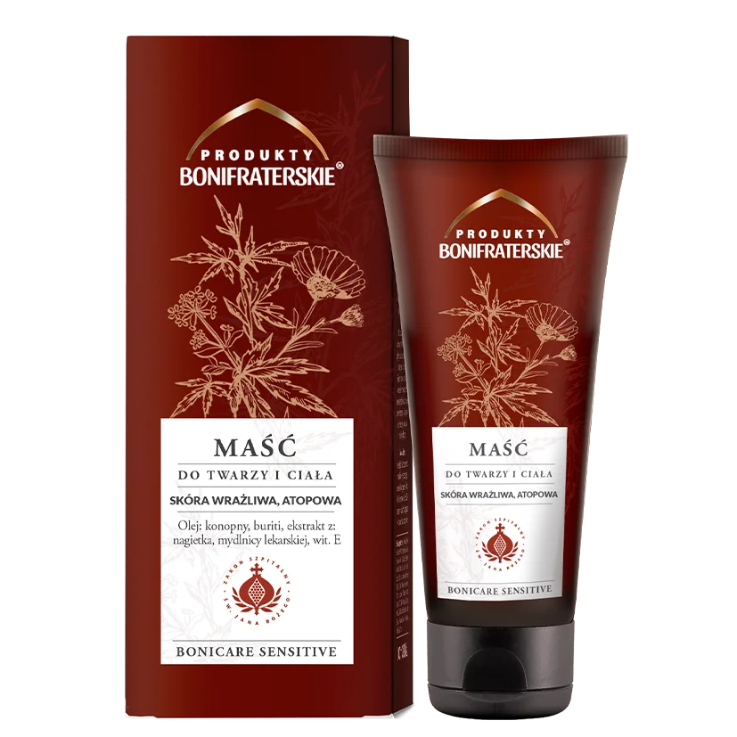 Wiz_827x827-Masc_skora_atopowa BONICARE SENSITIVE Maść do twarzy i ciała, skóra wrażliwa, atopowa 100 ml - obrazek 1
