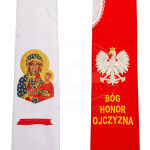 Stuła biało-czerwona - Maryjna (1) - obrazek 2