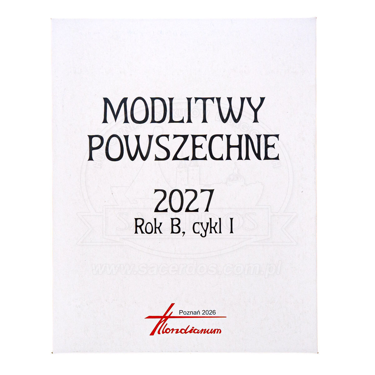 hurtownia-artykulow-liturgicznych-sacerdos-modlitwy-powszechne-2027 Modlitwy Powszechne 2027 Rok B, cykl I - obrazek 1